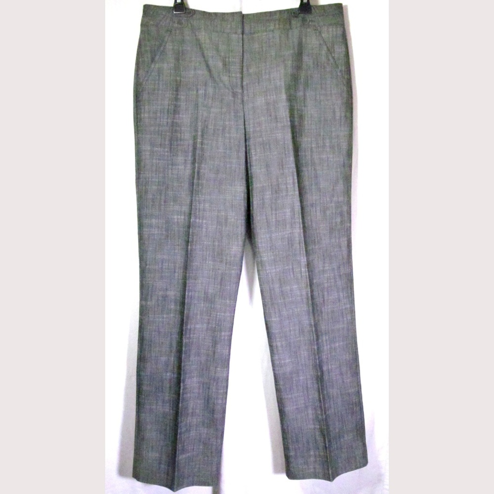 New Directions Women's Pants Size 14 Gray